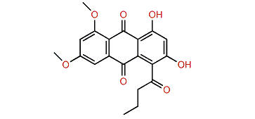 Rhodocomatulin 5,7-dimethyl ether